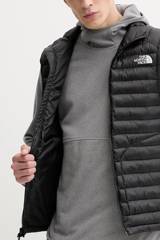 Gilet "Huila" nero con imbottitura sintetica riciclata 