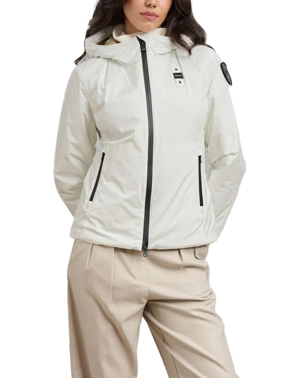 Giubbino BLAUER donna ERIE BLDC11058007110 Bianco 
