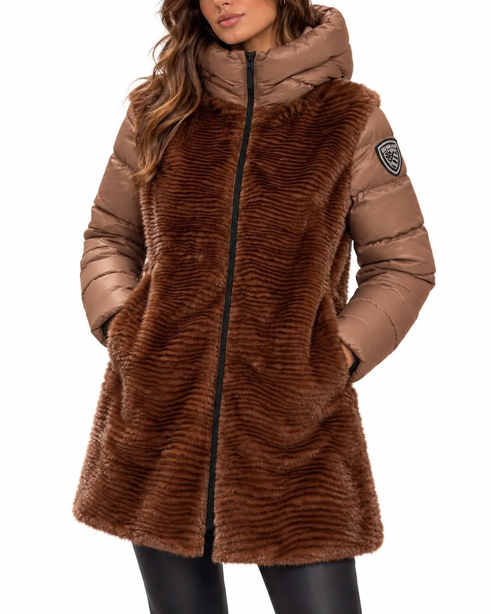 Giubbino BLAUER donna ASPEN BLDK01223007685 Marrone 