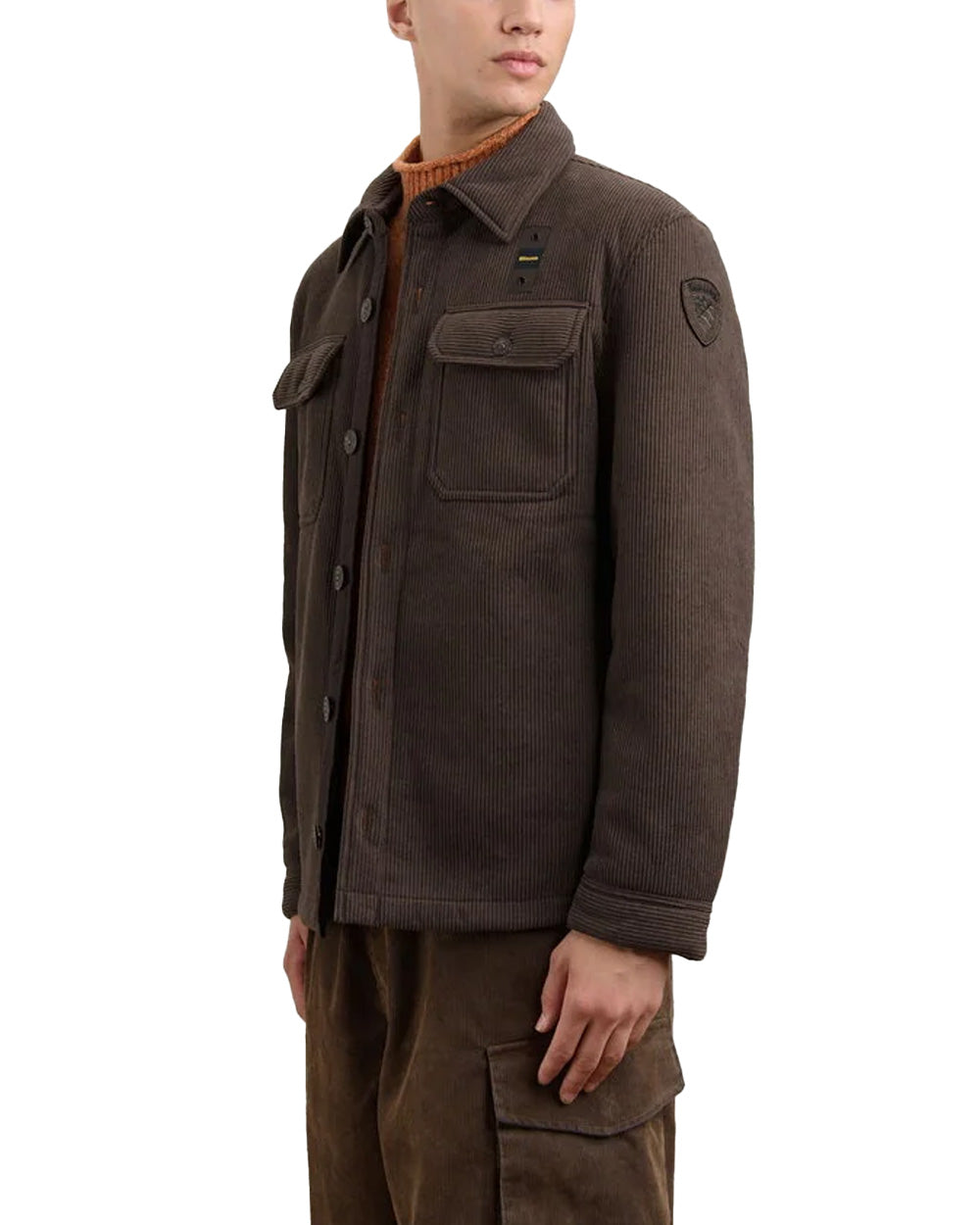 Giubbino BLAUER uomo EUGENE BLUC04254007686 Marrone<BR/> 