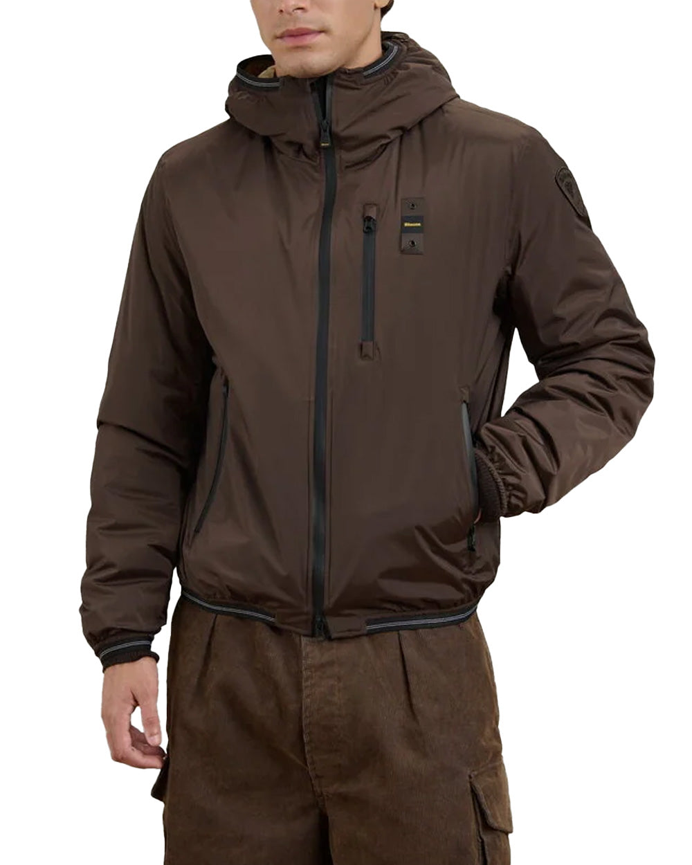 Giubbino BLAUER uomo DEVON BLUC11056007110 Marrone 