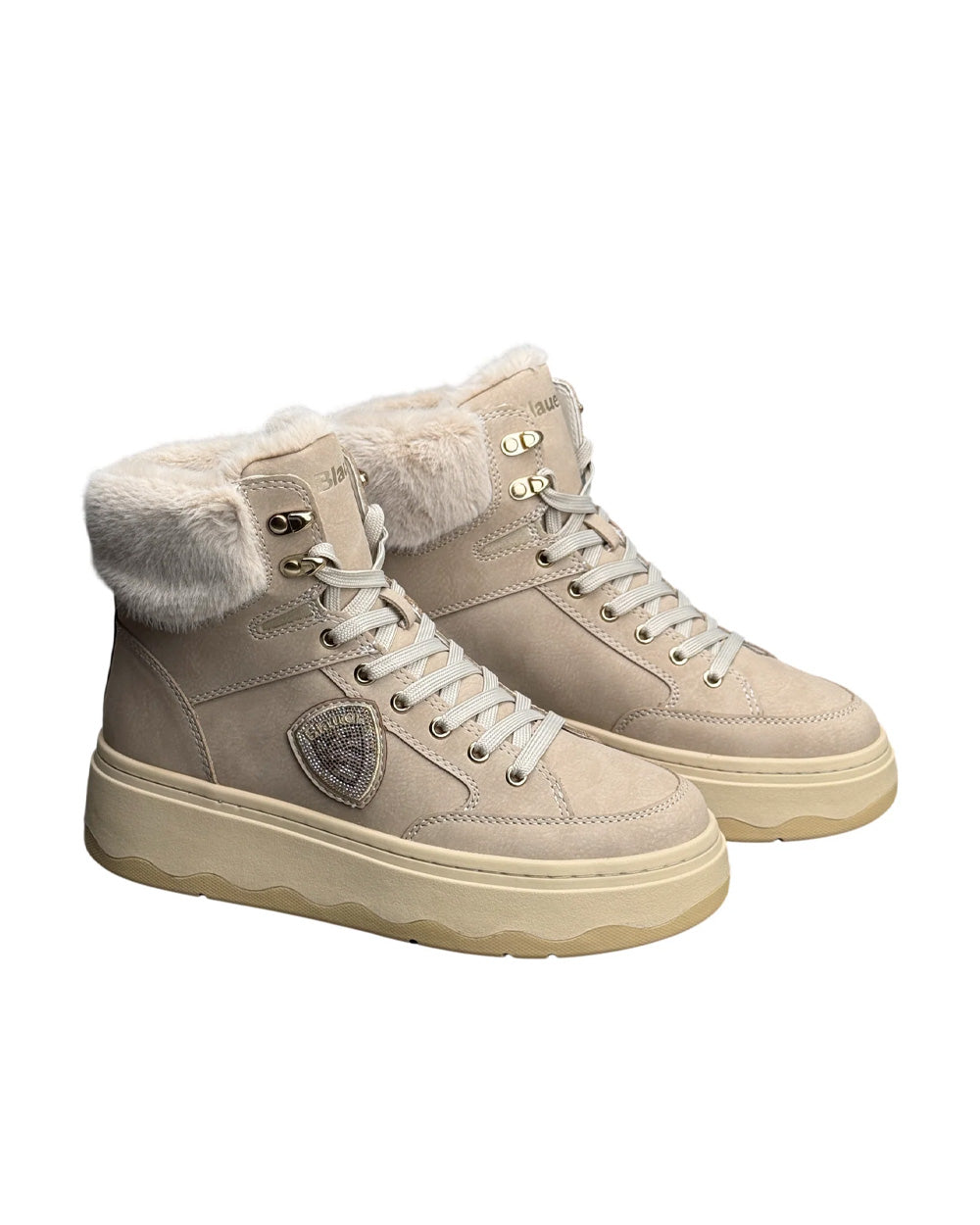 Scarpe BLAUER donna MARIBEL02NUB Taupe 
