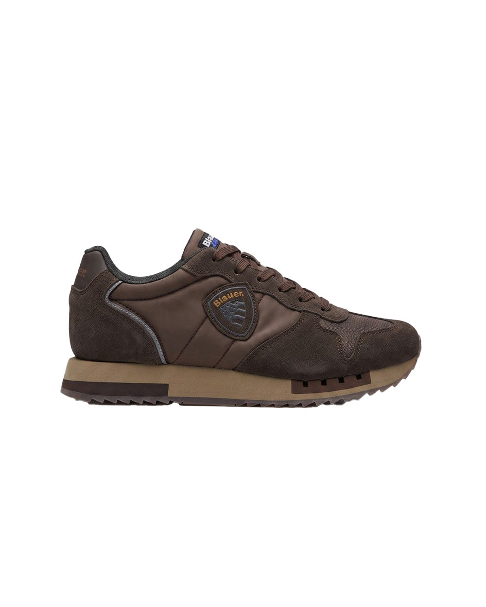 Sneakers BLAUER uomo QUEENS05MES Marrone 