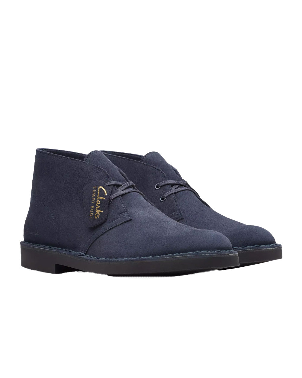 Scarpe CLARKS uomo Desert Boot Evo 26166 Blu<BR/> 
