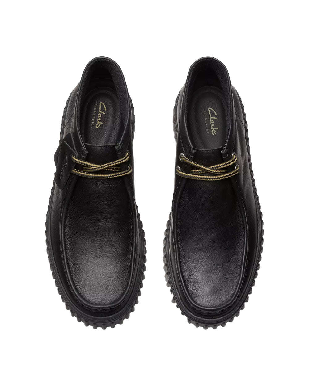 Scarpe CLARKS uomo Torhill Hi 26178 Nere 