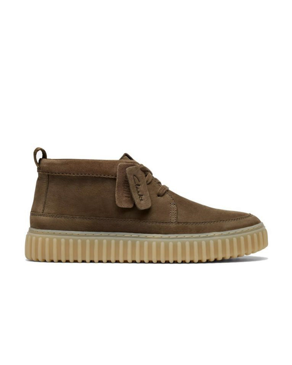 Scarpe CLARKS uomo TORHILL LACE 26183 Kaki 
