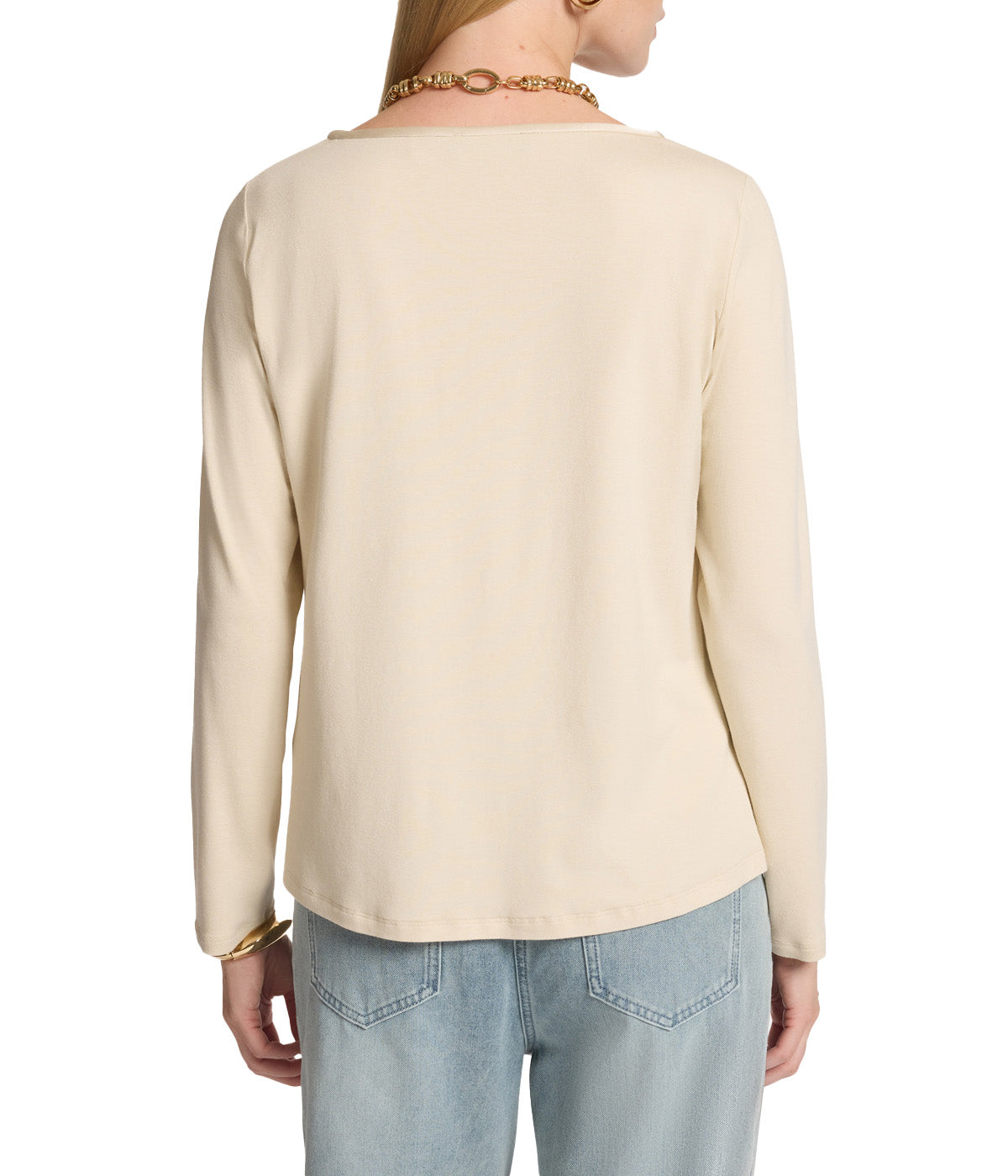 T-shirt ELENA MIRO donna G057Z000708N Beige 