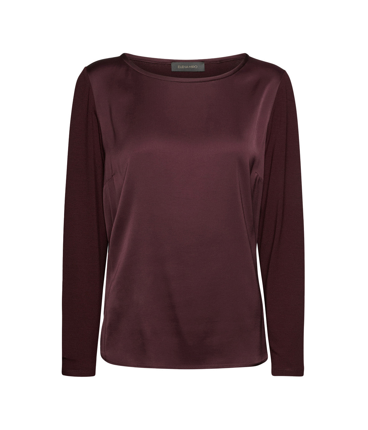T-shirt ELENA MIRO donna G057Z000708N Bordeaux 
