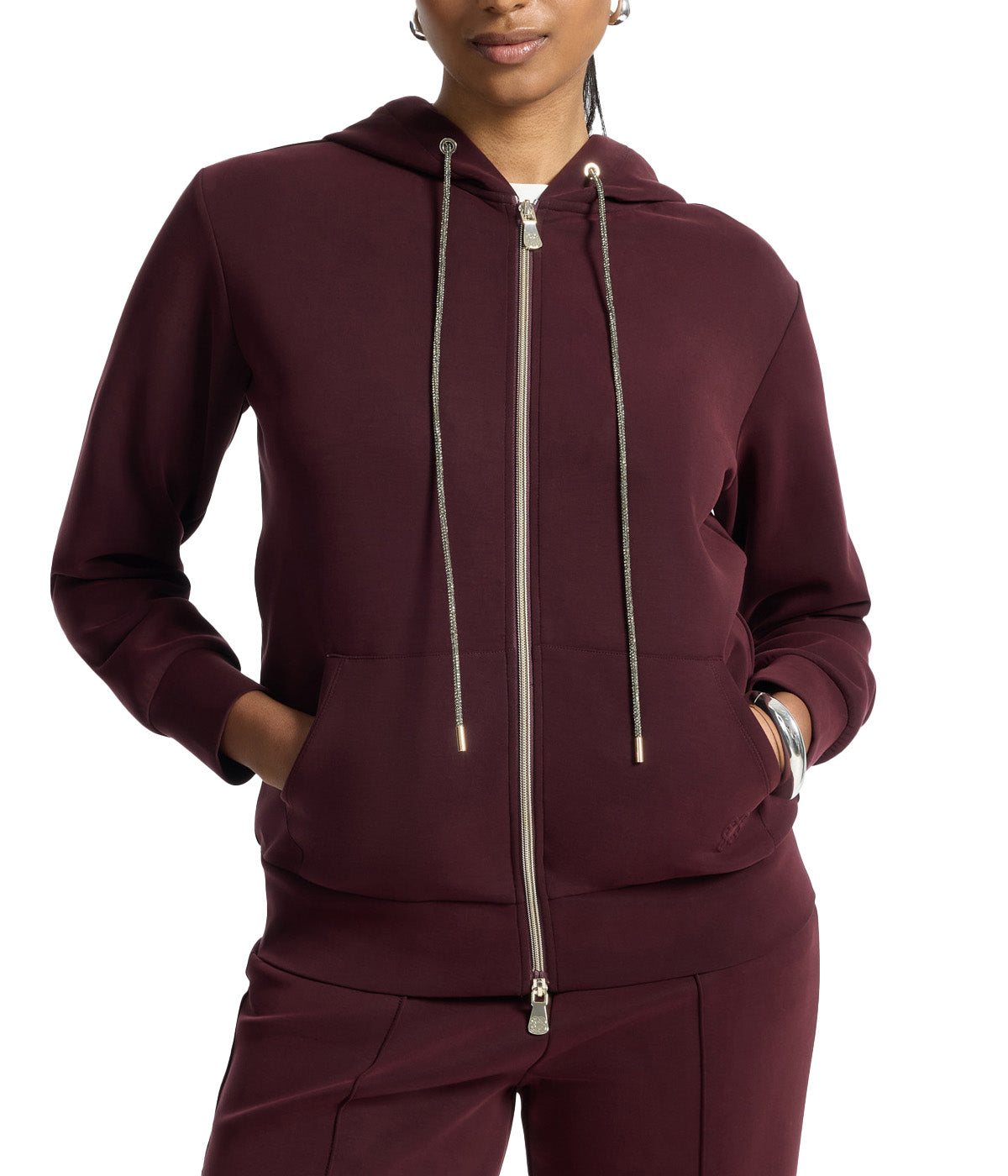 Felpa ELENA MIRO donna G808Z000679N Bordeaux 