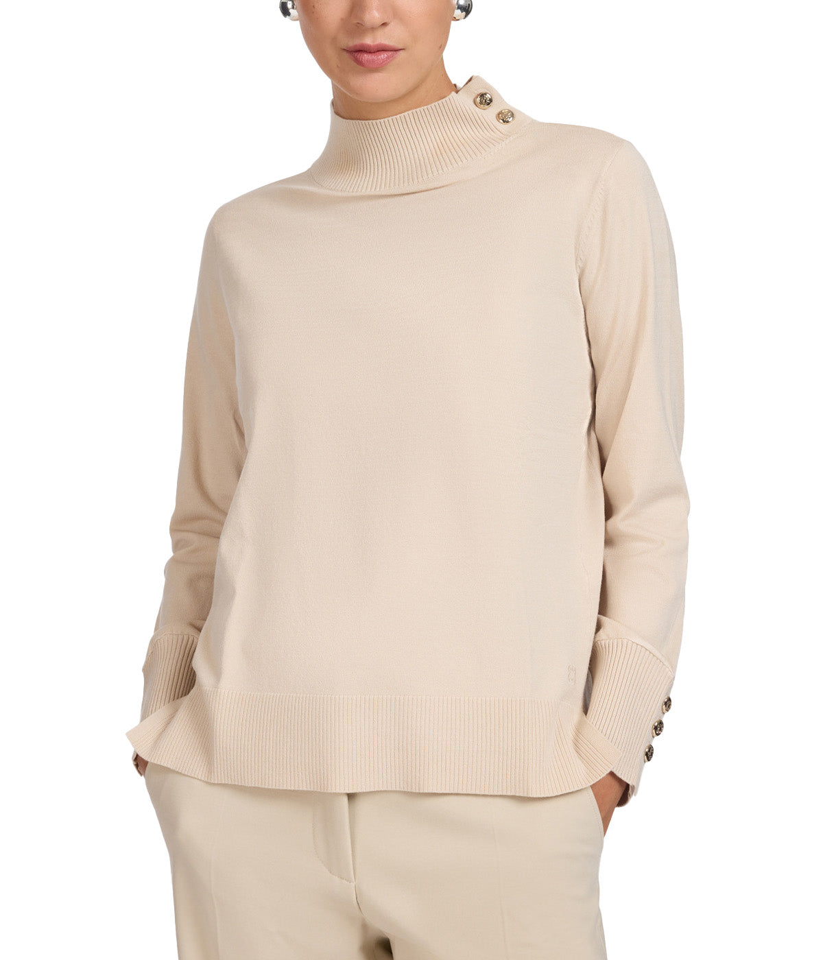 Maglia ELENA MIRO donna M039Z000800N Beige 