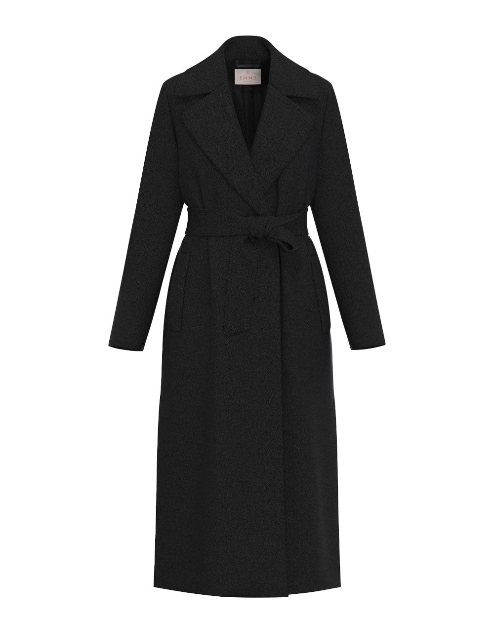 Cappotto Emme Marella donna EMMBOERO nero 
