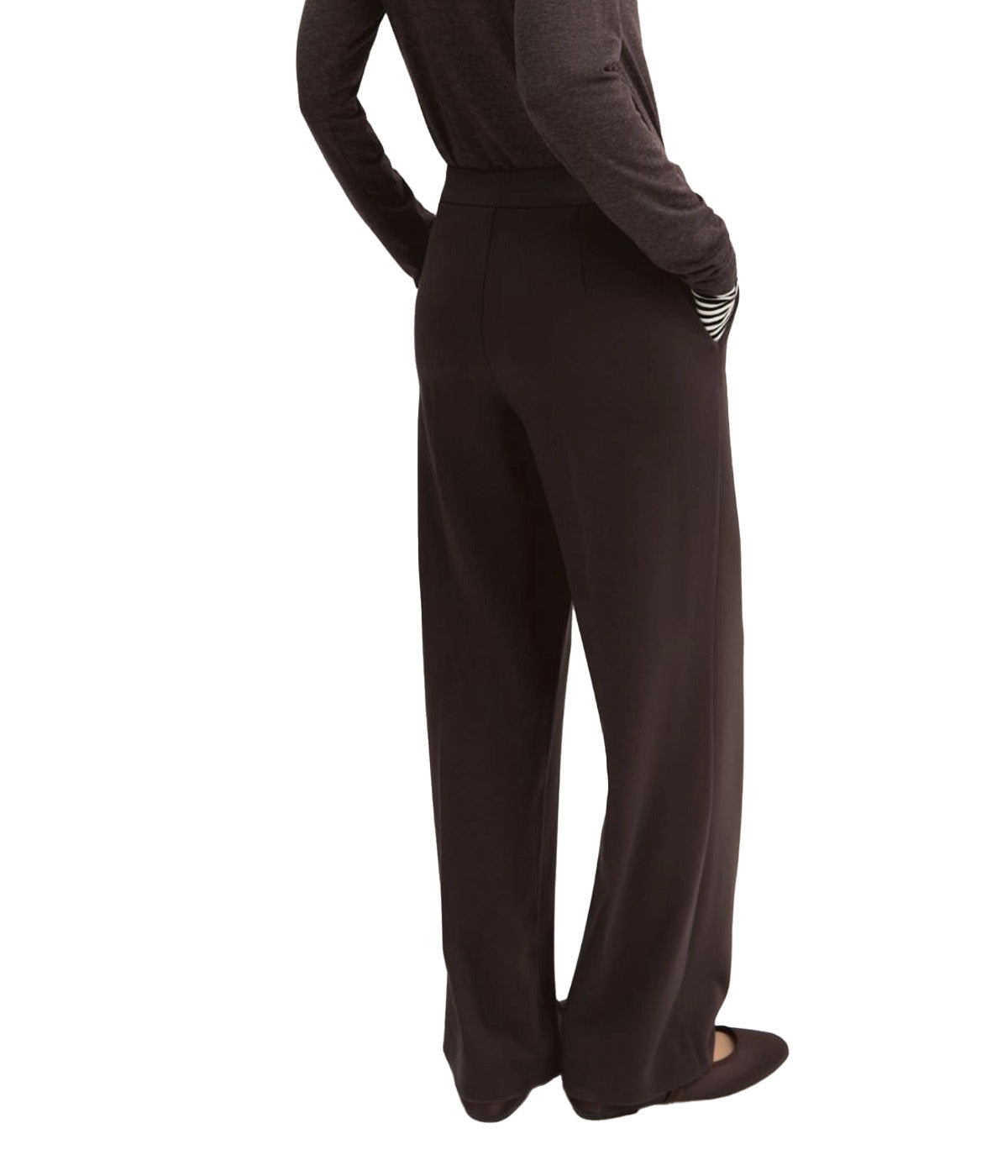 Pantalone EMME DI MARELLA donna EMMPALACE Testa di moro 