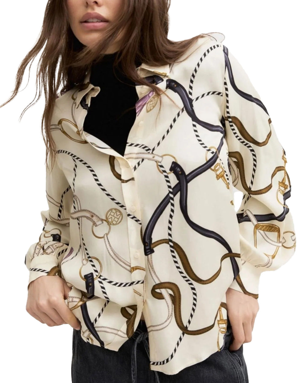 Camicia EMME DI MARELLA donna EMMPAROLE Panna 