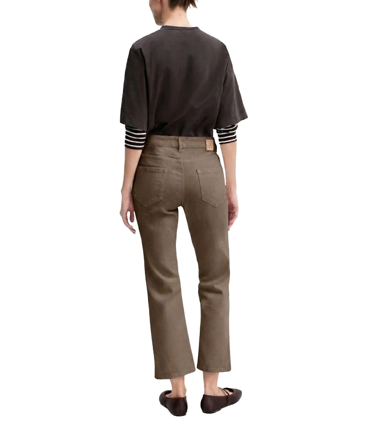 Pantalone EMME DI MARELLA donna EMMQUAGGA Tabacco 