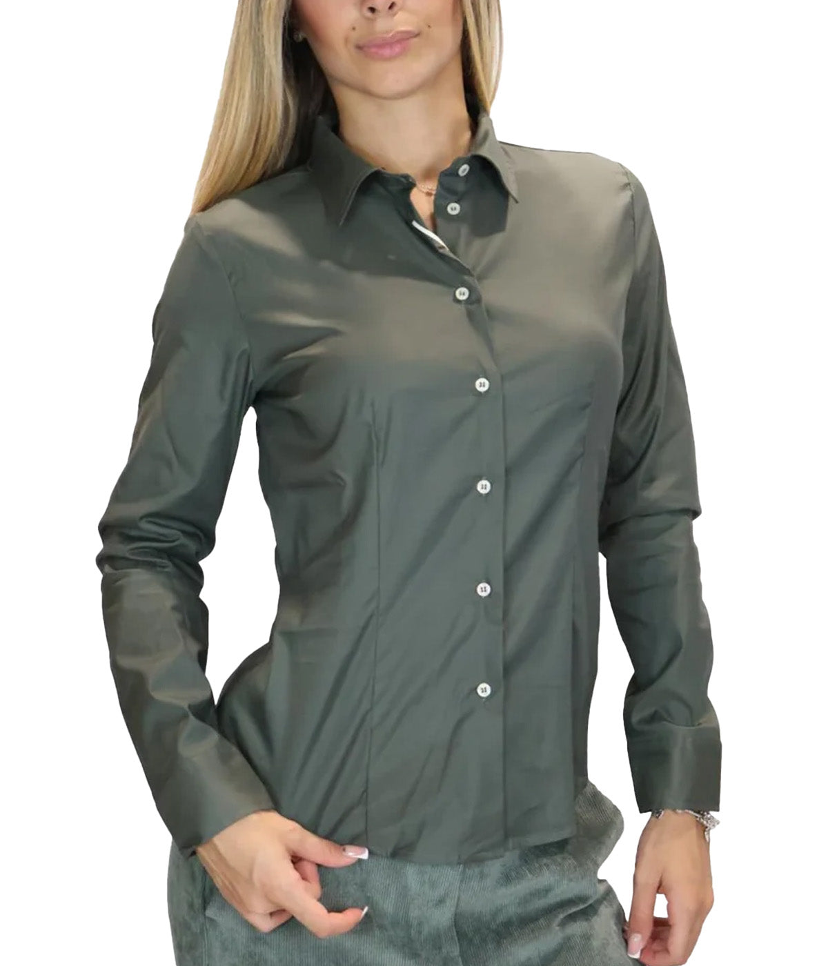 Camicia EMME DI MARELLA donna EMMSCALATA Verde 