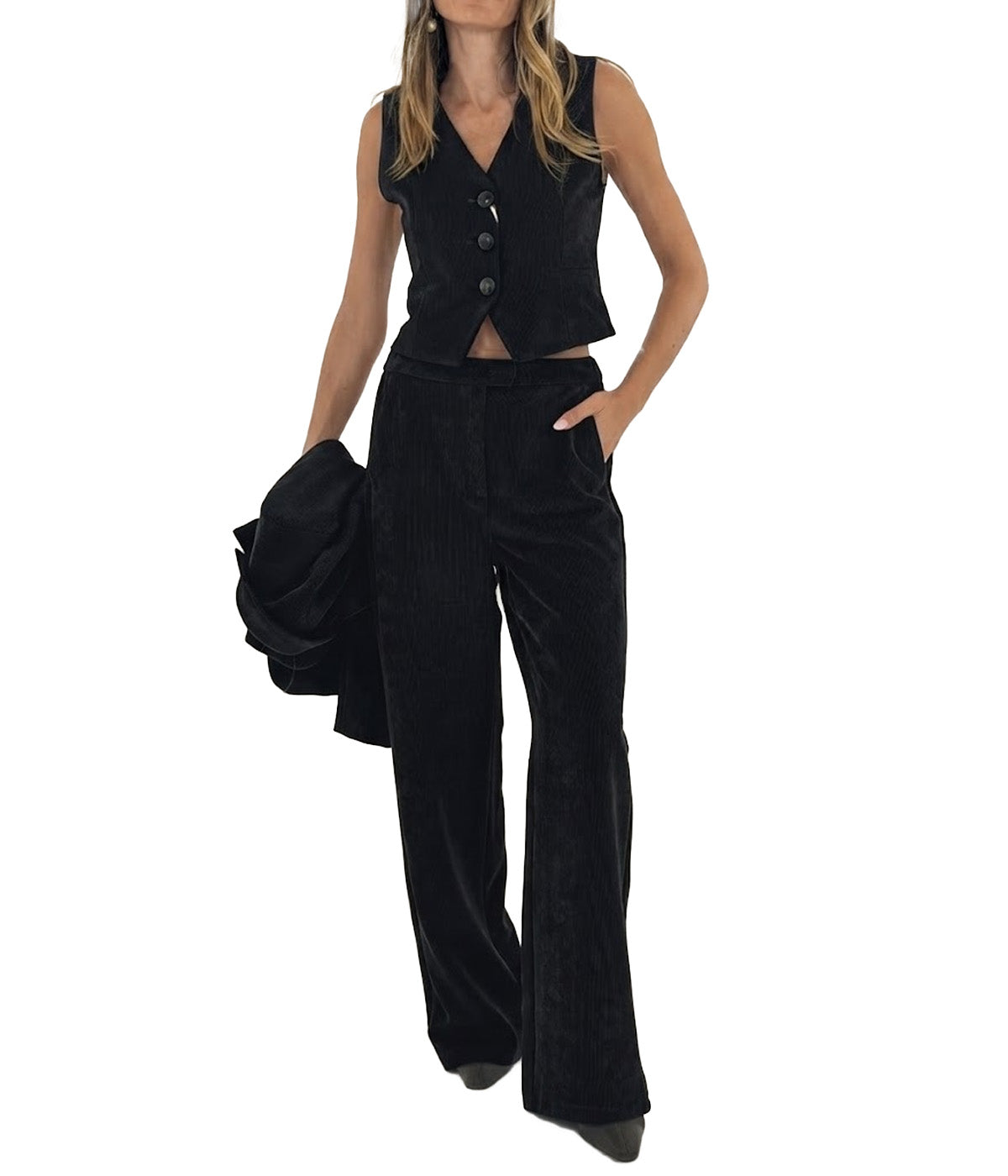 Pantalone EMME DI MARELLA donna EMMTIRSI2 Nero 