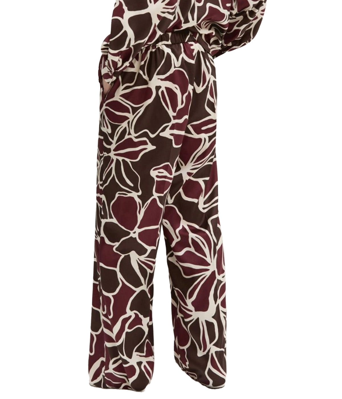 Pantalone EMME DI MARELLA donna EMMUNIGENO Bordeaux 