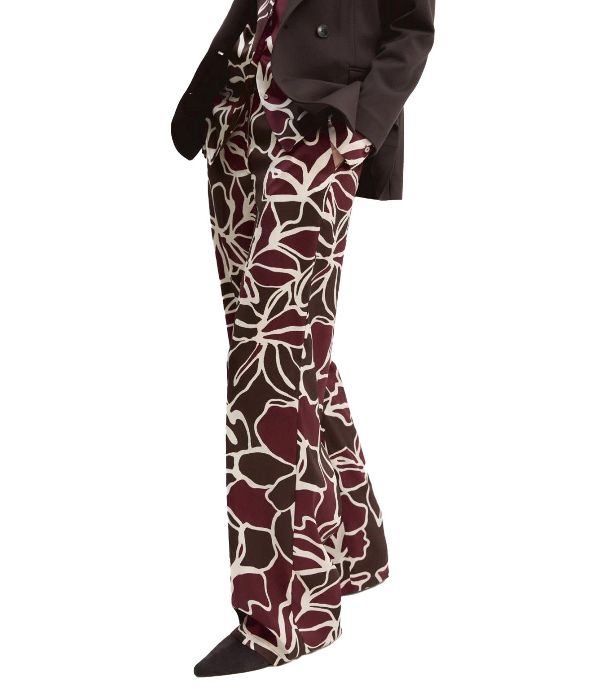 Pantalone EMME DI MARELLA donna EMMUNIGENO Bordeaux 