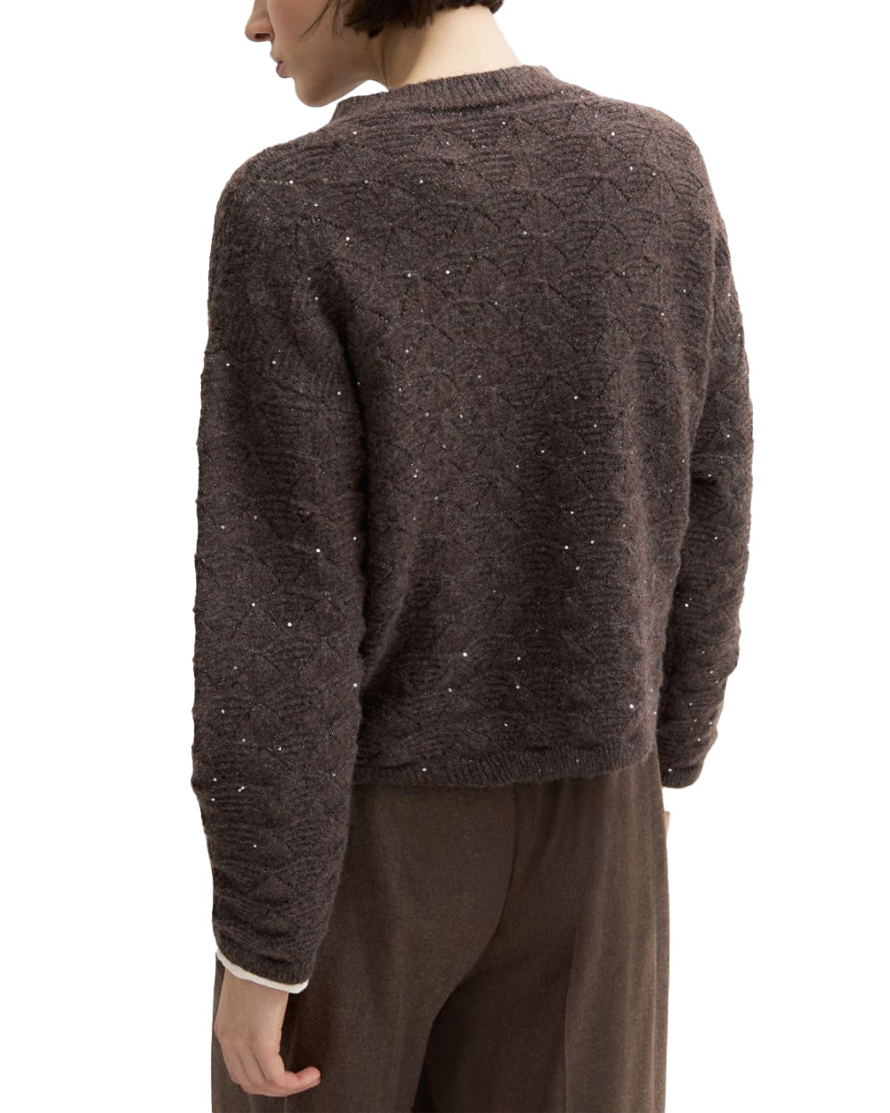 Maglione EMME DI MARELLA donna EMMVERNICE Marrone 