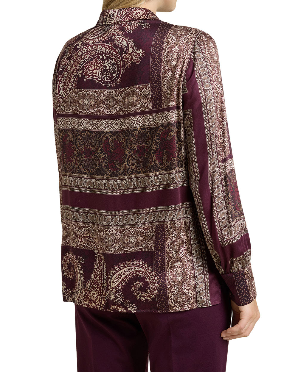 Camicia Luisa Viola donna 5017F000854N vino 