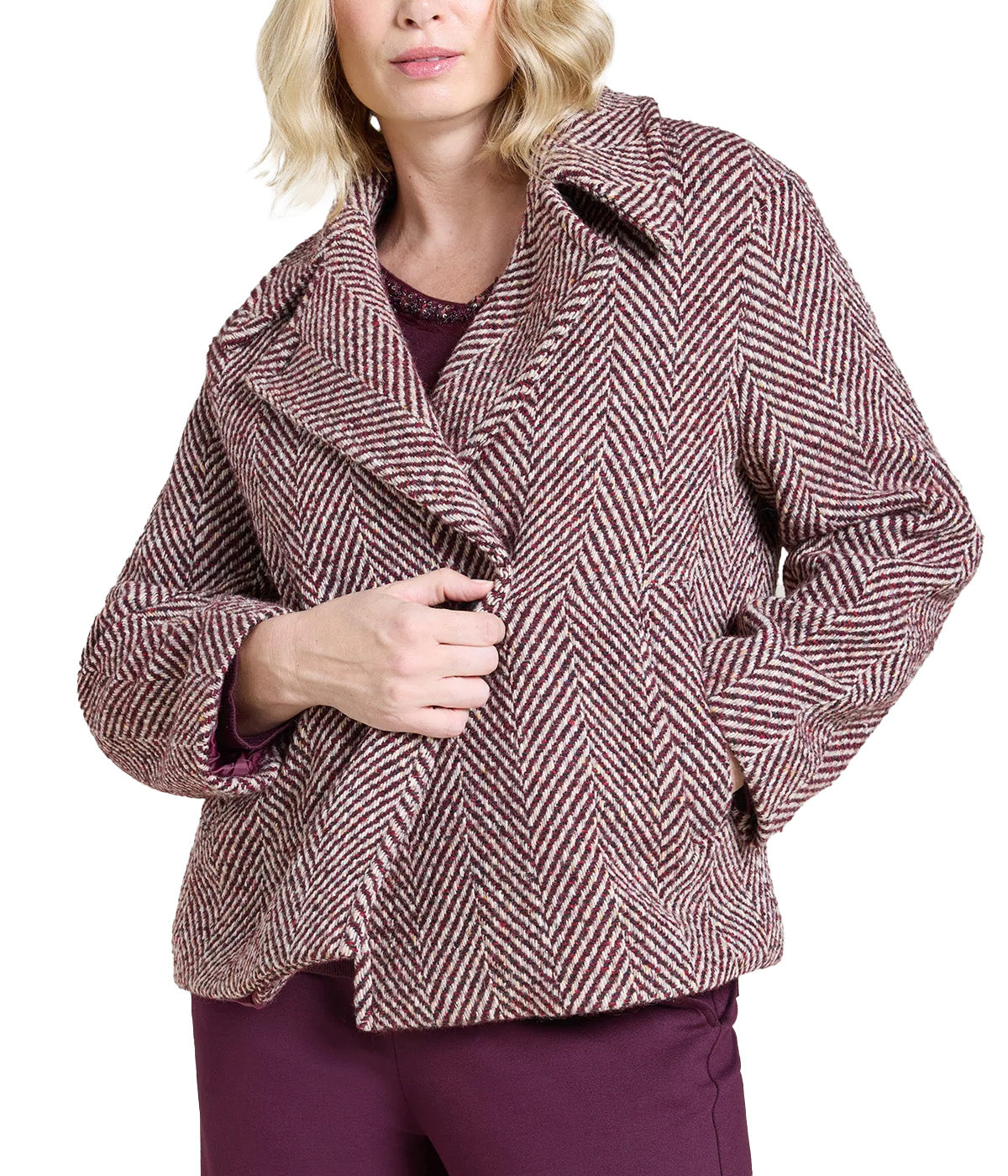 Giubbino LUISA VIOLA donna 8008F000434N Bordeaux 