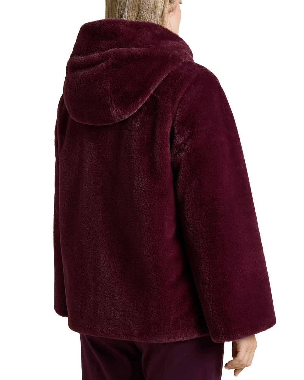 Giubbino Luisa Viola donna F011F001237N vino 