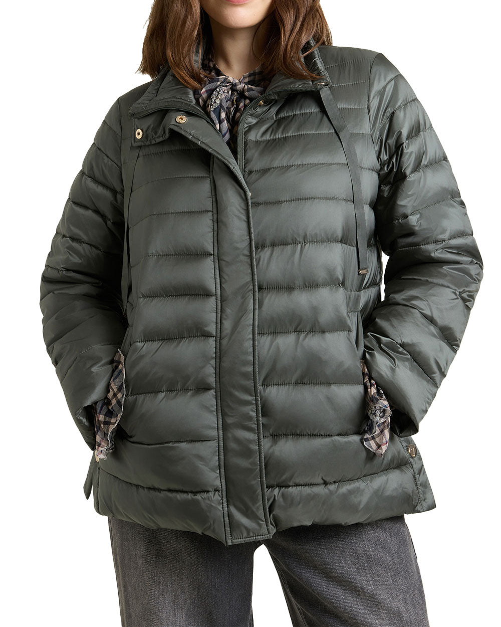 Giubbino Luisa Viola donna F023F001250N oliva<BR/> 