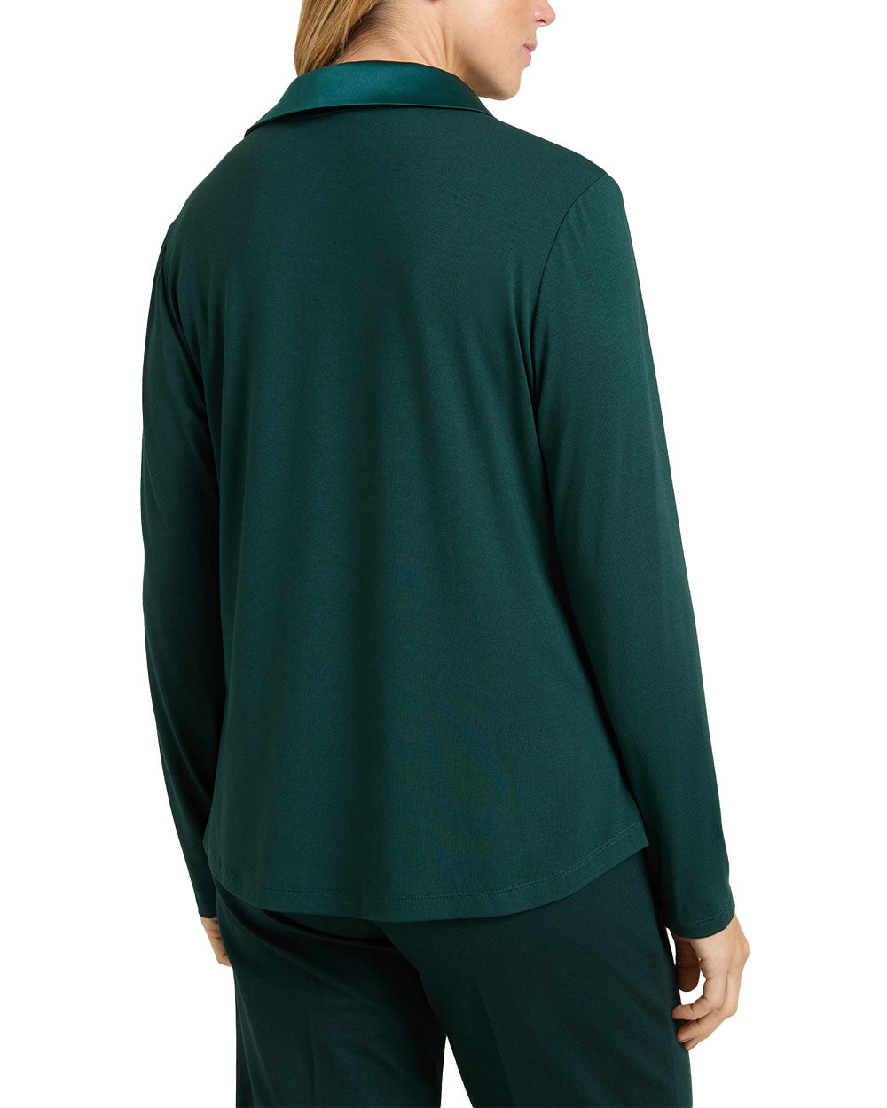 Blusa Luisa Viola donna G05QL008960N verde bottiglia<BR/> 