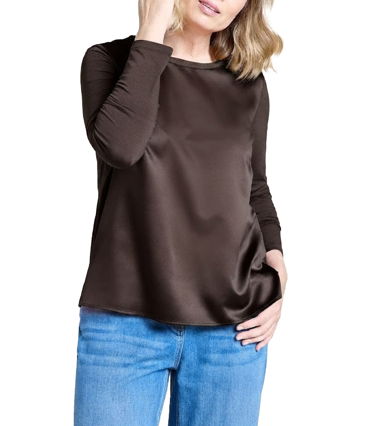 T-shirt LUISA VIOLA donna G05RL008961N Marrone 