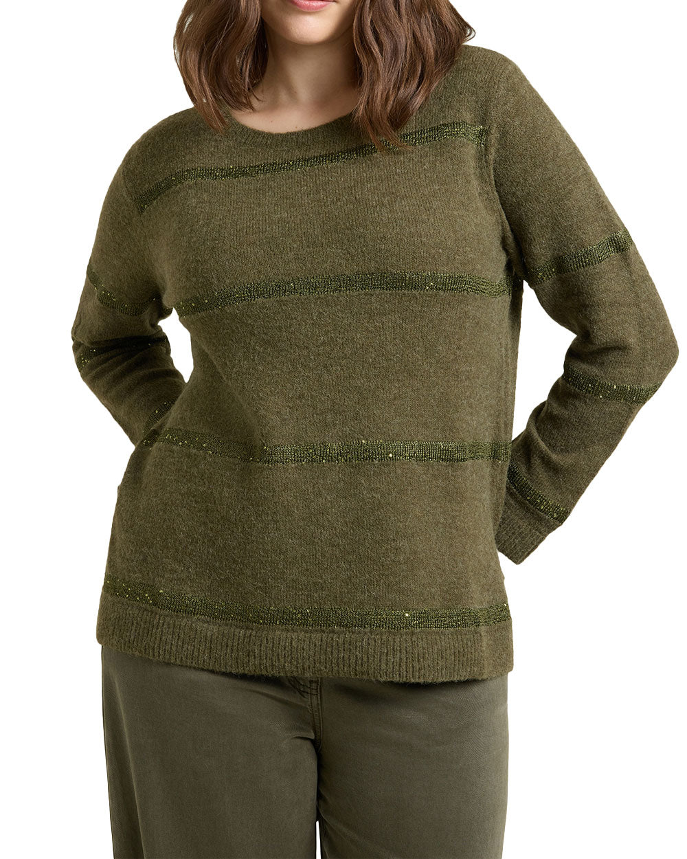 Maglia Luisa Viola donna M140L008415N oliva 