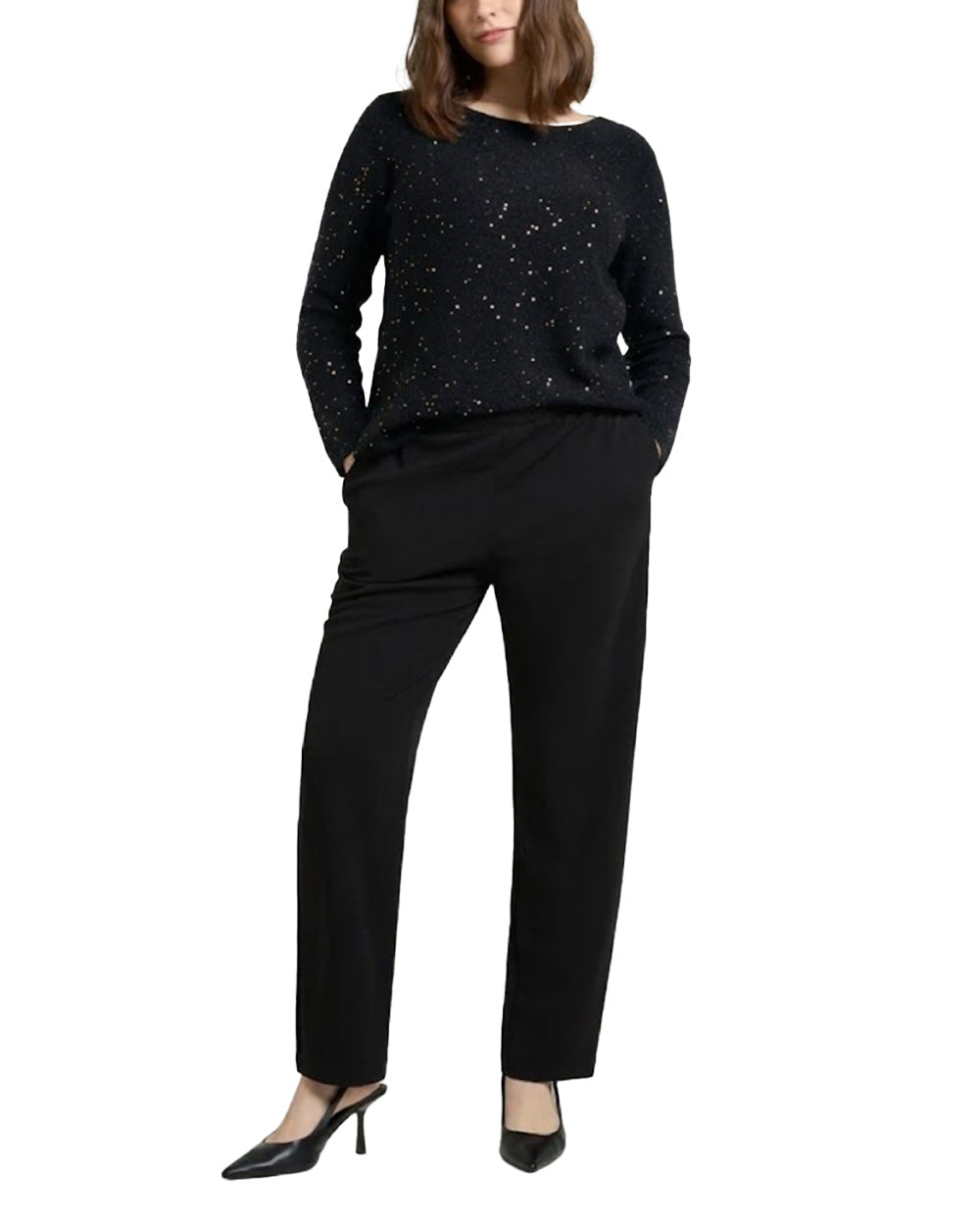 Maglia LUISA VIOLA donna M156L008431N Nera 