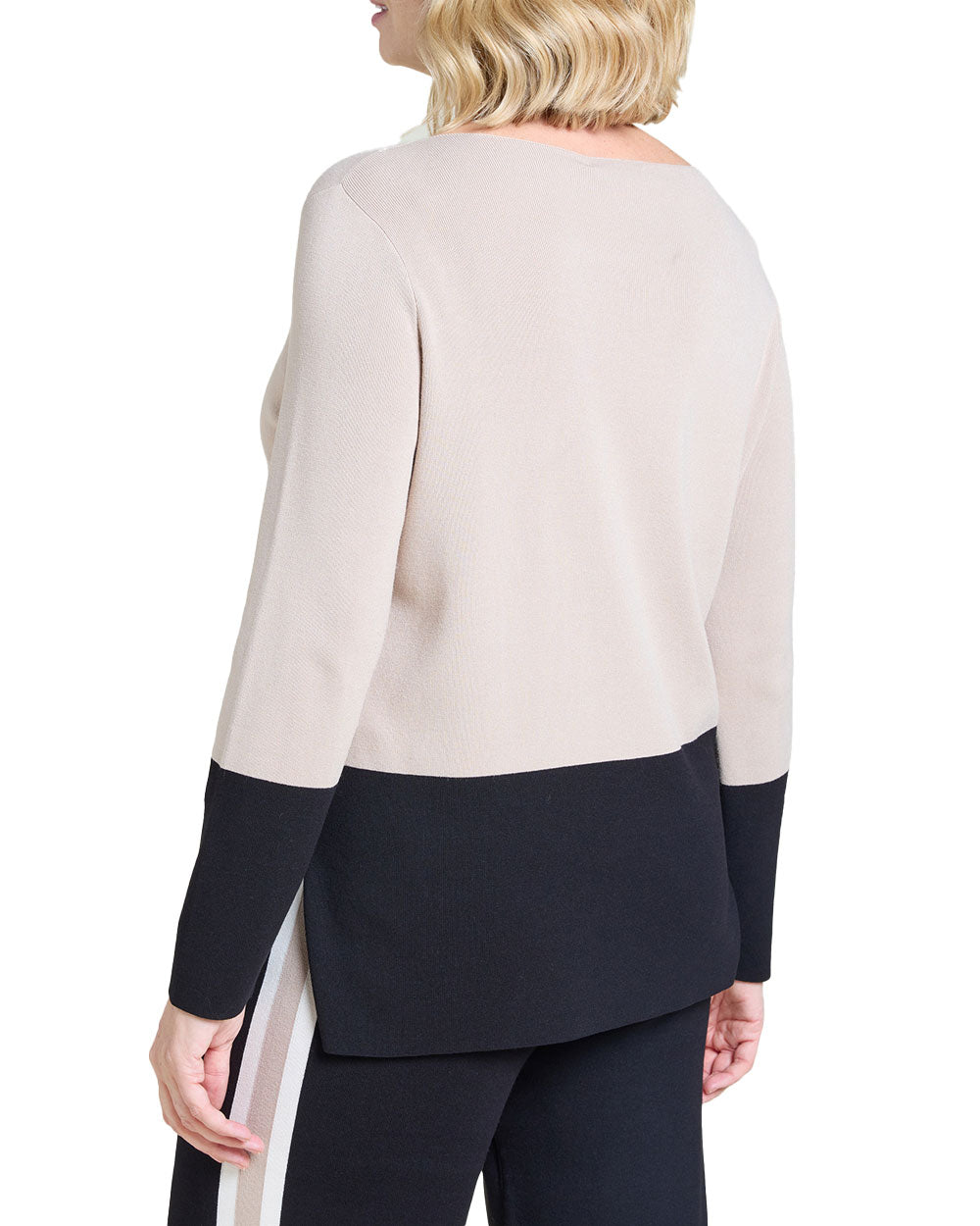 Maglia Luisa Viola donna M159L008434N nero beige<BR/> 