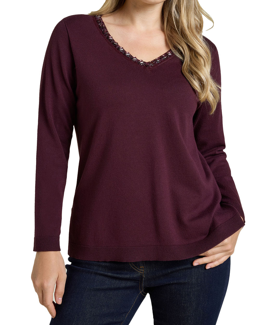 Maglia Luisa Viola donna M162L008437N vino<BR/> 