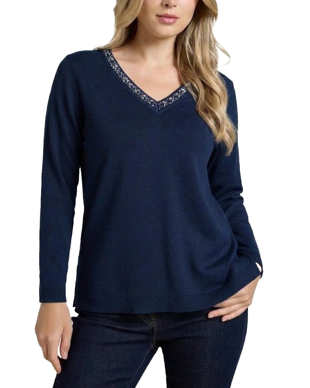 Maglia LUISA VIOLA donna M162L008437N Blu 