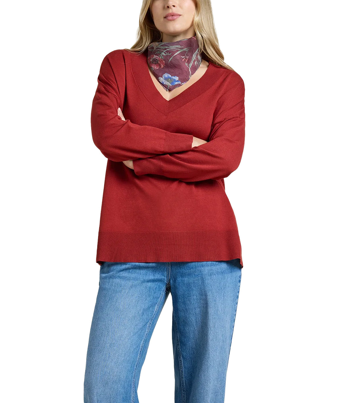 Maglia LUISA VIOLA donna M170L008445N Rosso 