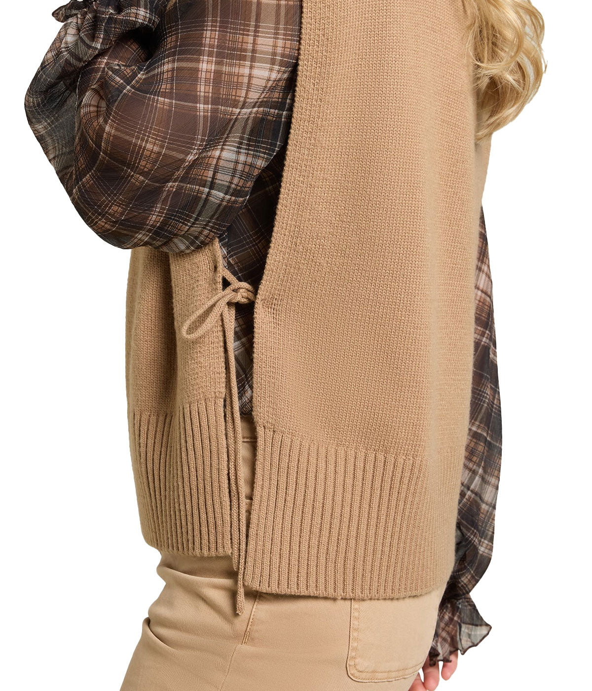 Gilet Luisa Viola donna 5014F100853N Biscotto 