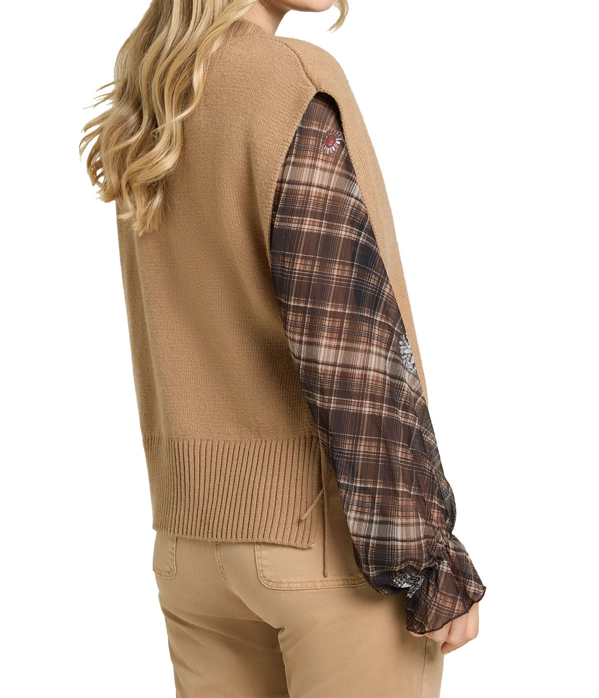 Gilet Luisa Viola donna 5014F100853N Biscotto 