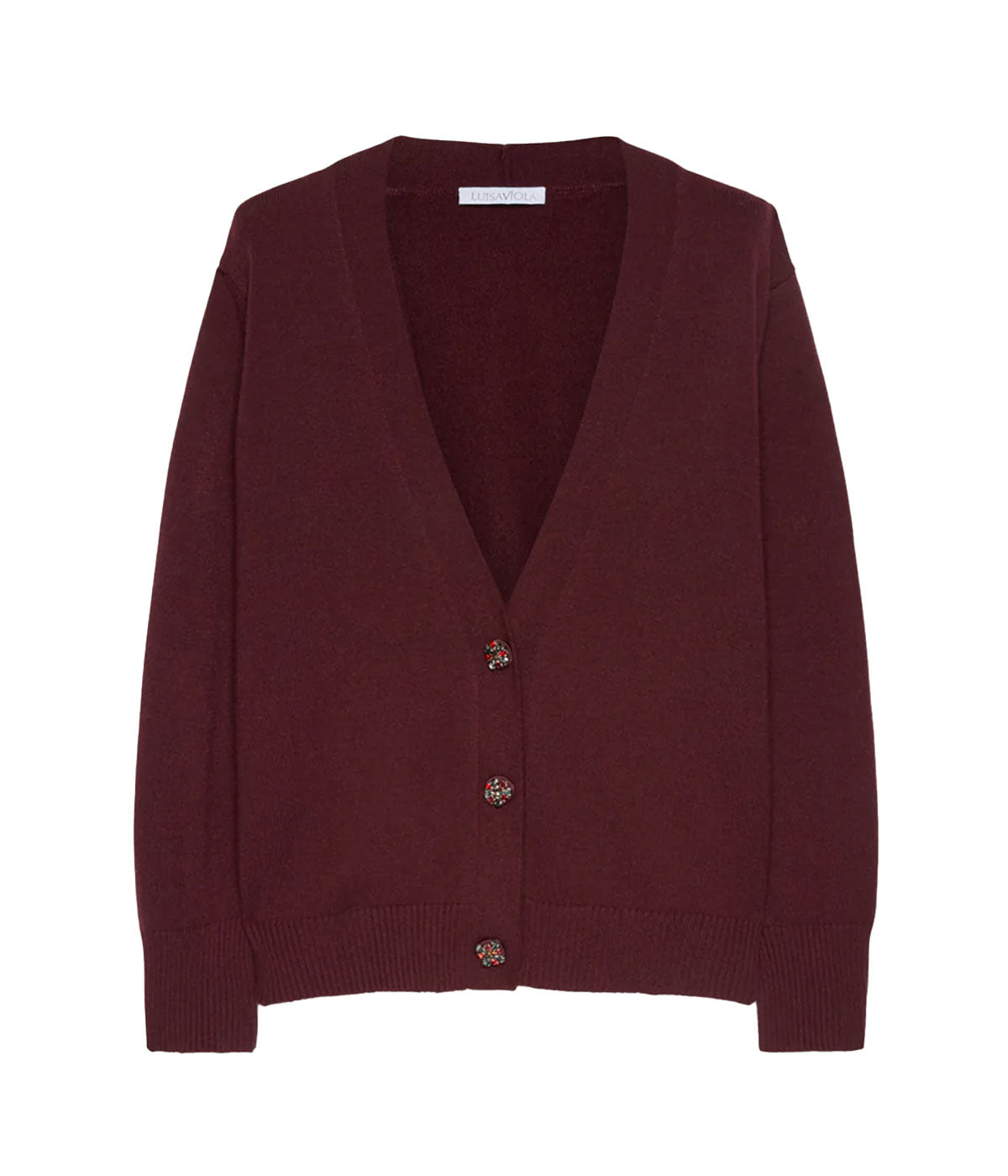 Cardigan Luisa Viola donna M250L008529N vino 