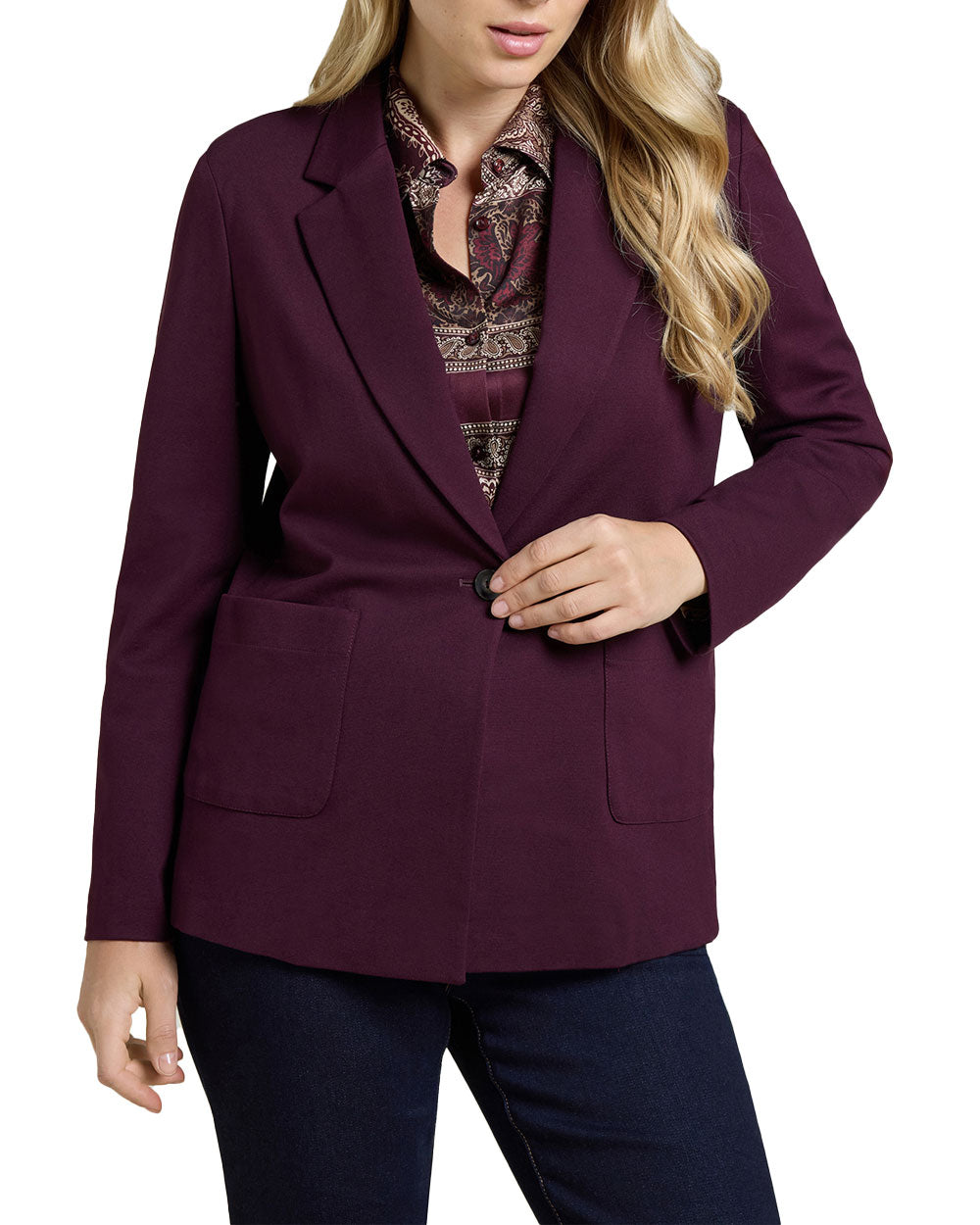 Blazer Luisa Viola donna R807F001120N vino 