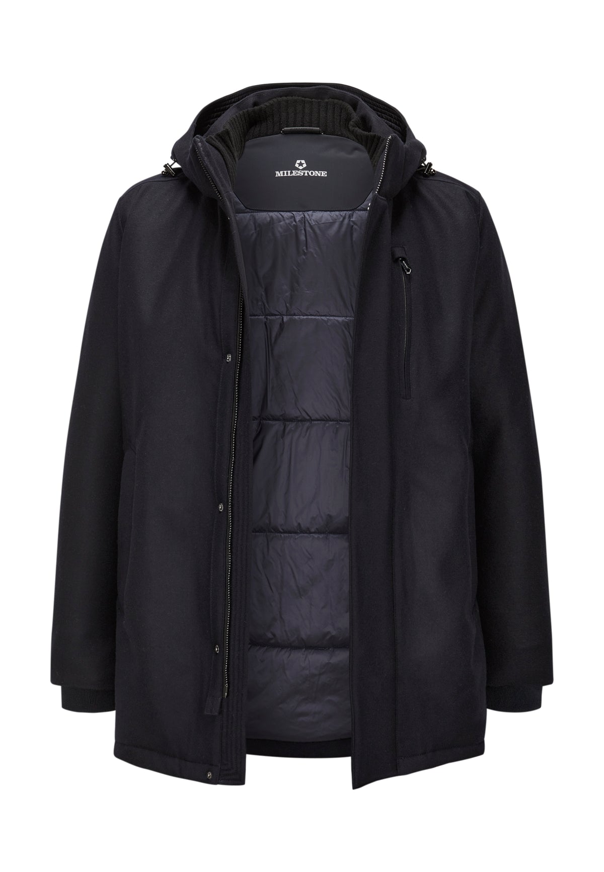 Parka MILESTONE uomo RICHARD 39 Blu 