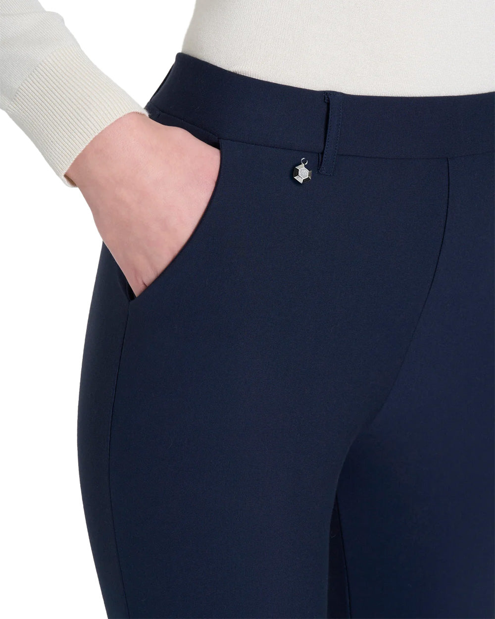 Pantalone RAGNO donna DB24PP Blu 