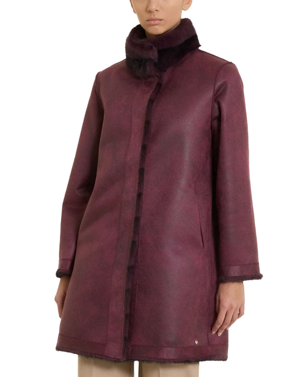 Giubbino RAGNO donna DQ43KF Bordeaux 