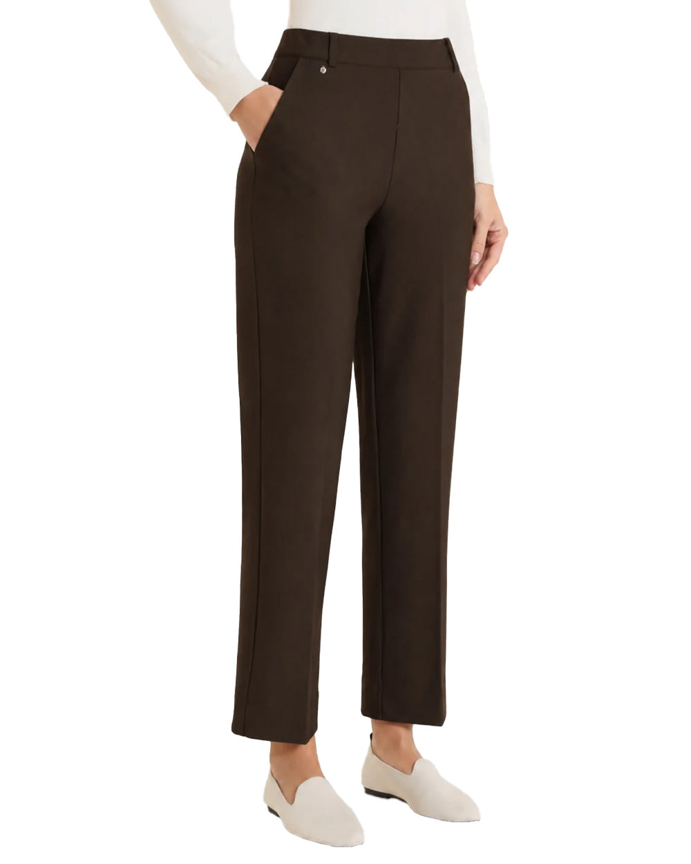 Pantalone RAGNO donna DT55PK Cioccolato 