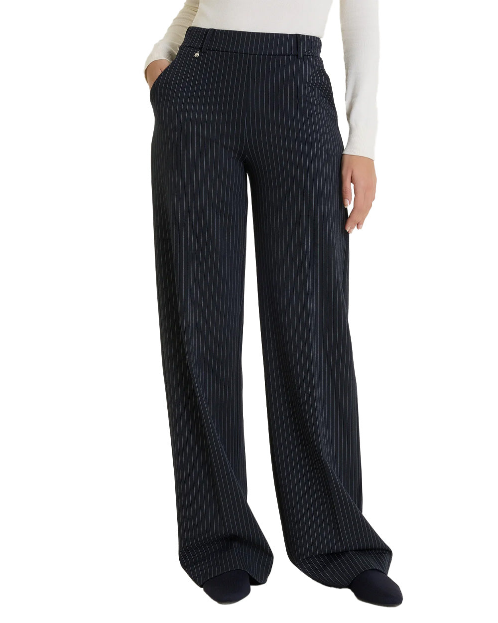 Pantalone RAGNO donna DT59PK Blu<BR/> 
