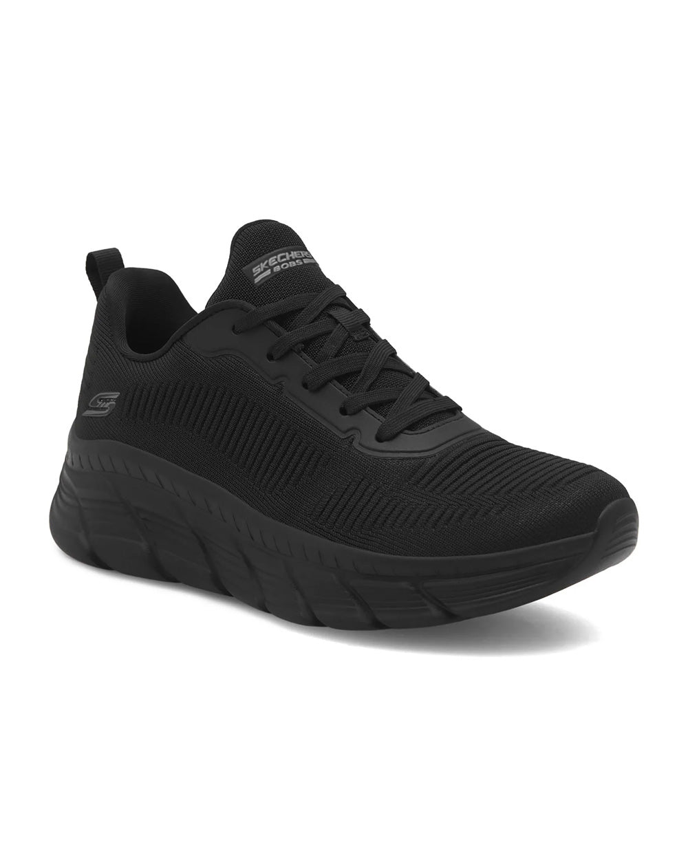 Sneakers SKECHERS donna BOBS Sport B Flex HI Flying HI 117385 Nere 