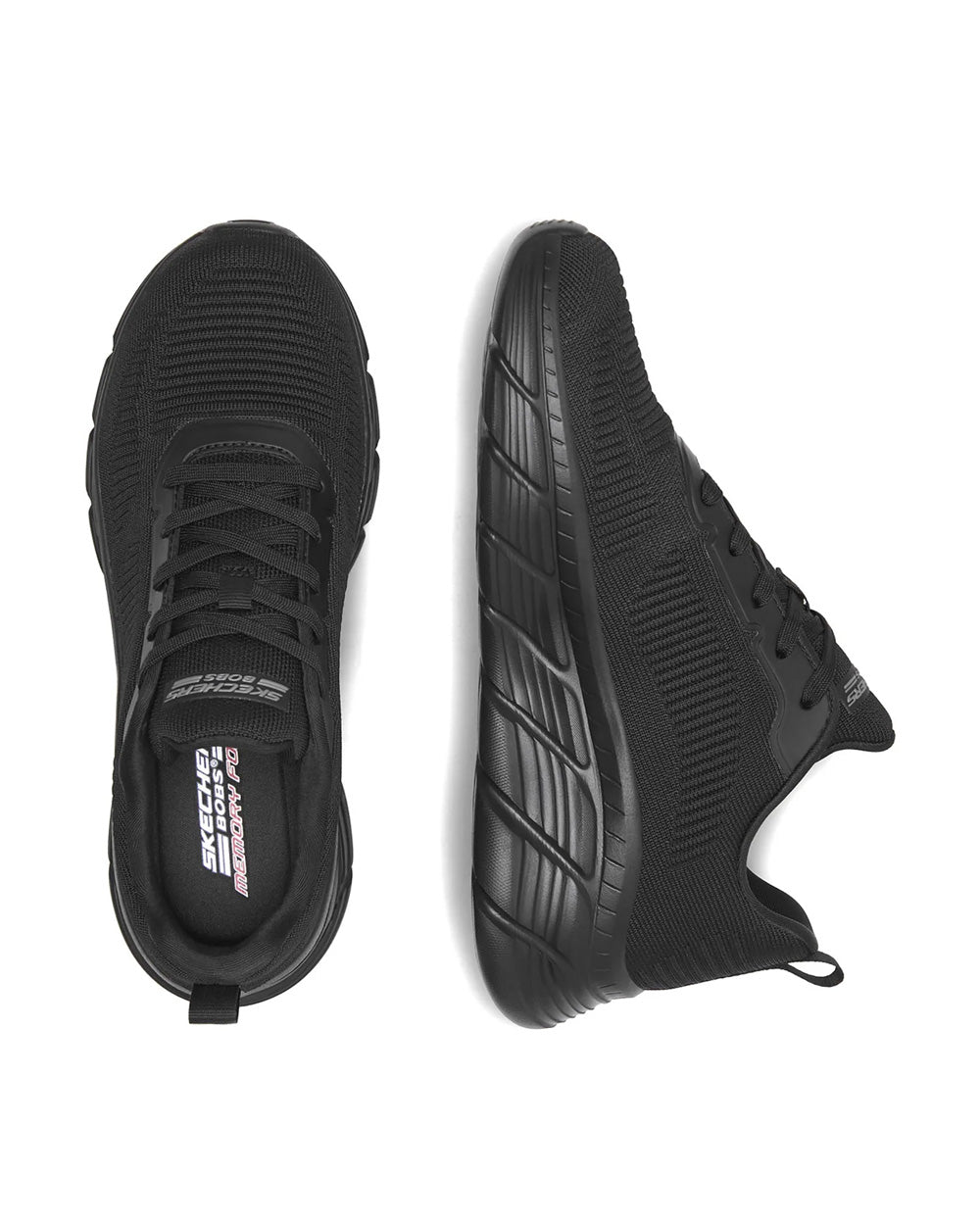 Sneakers SKECHERS donna BOBS Sport B Flex HI Flying HI 117385 Nere 