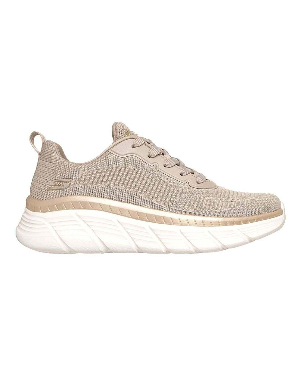 Sneakers SKECHERS donna BOBS Sport B Flex HI Flying HI 117385 Taupe 