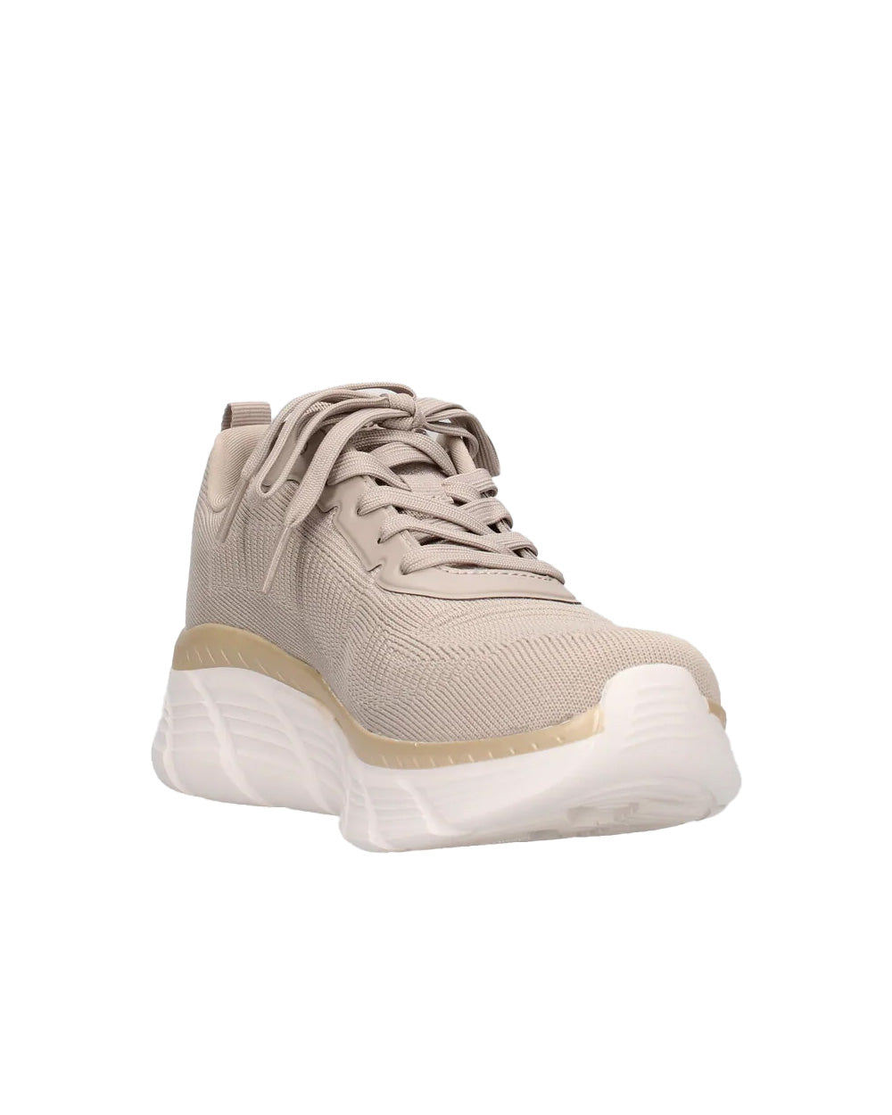 Sneakers SKECHERS donna BOBS Sport B Flex HI Flying HI 117385 Taupe 