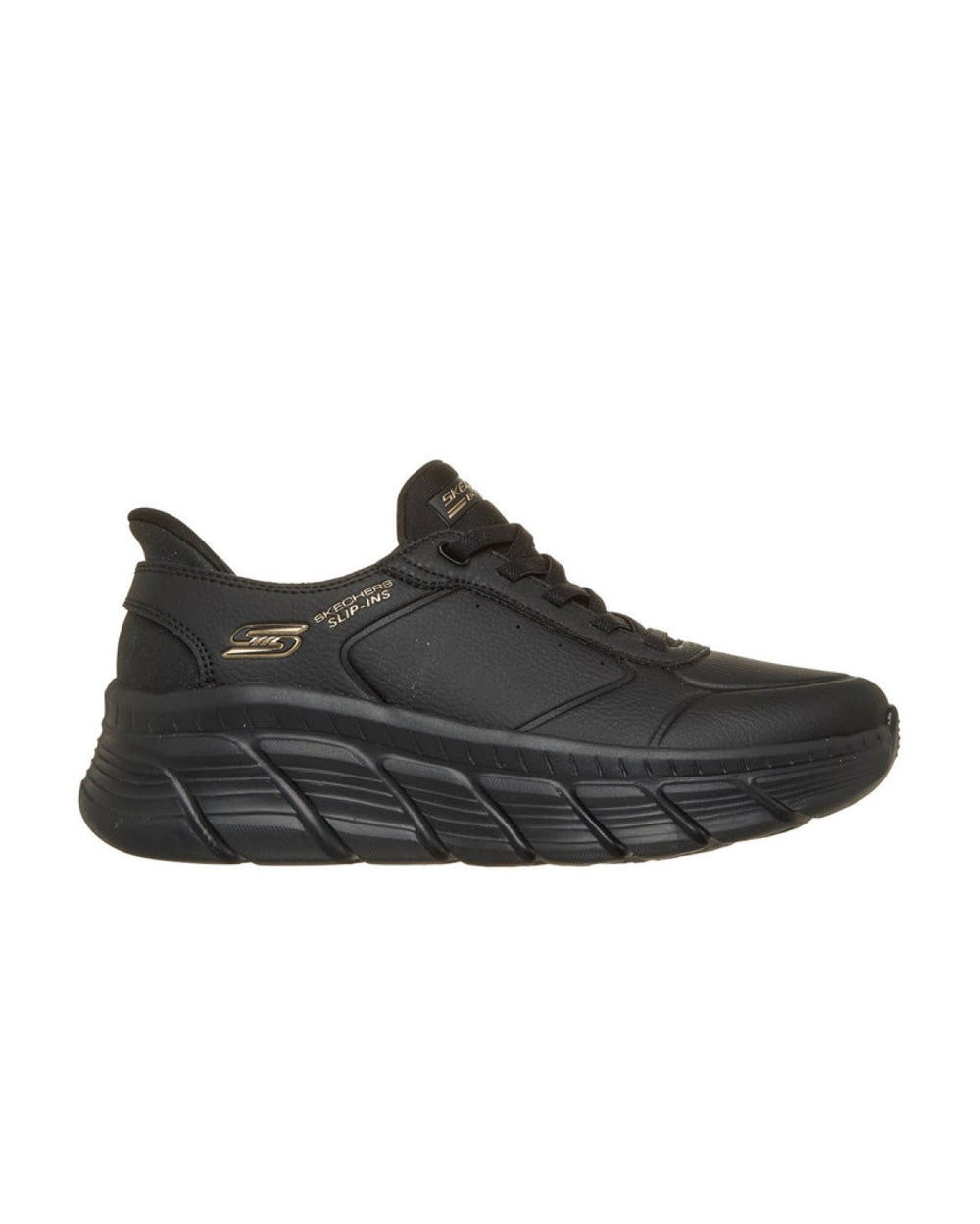 Sneakers SKECHERS donna Bobs B Flex Hi 117394 Nere 