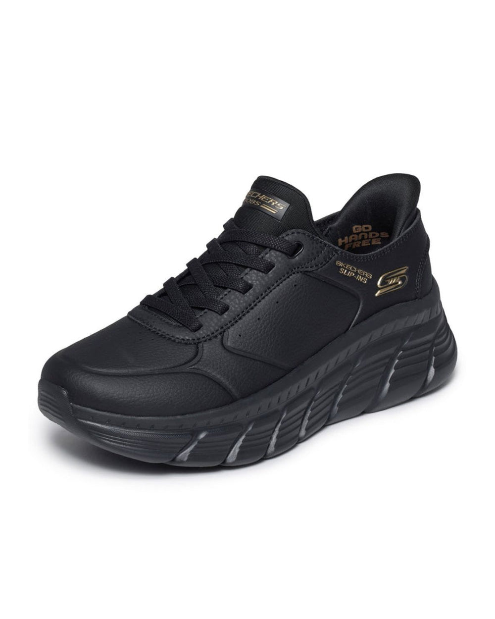 Sneakers SKECHERS donna Bobs B Flex Hi 117394 Nere 
